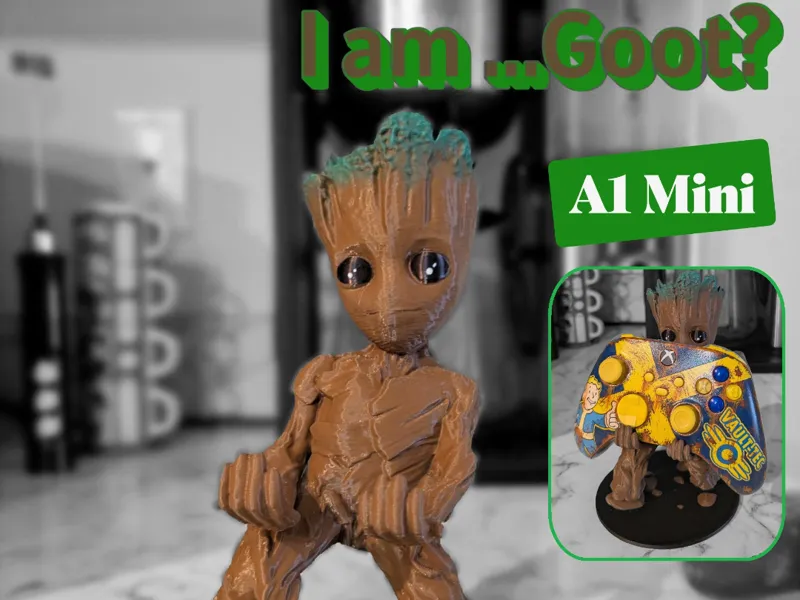 Baby Groot Controller Holder A1 Mini