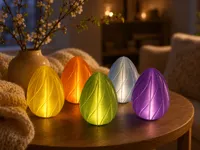 Œuf décoratif pour bougie chauffe-plat LED — photo 1