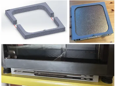 Bulidplate storage - P1/X1 - under printer mount