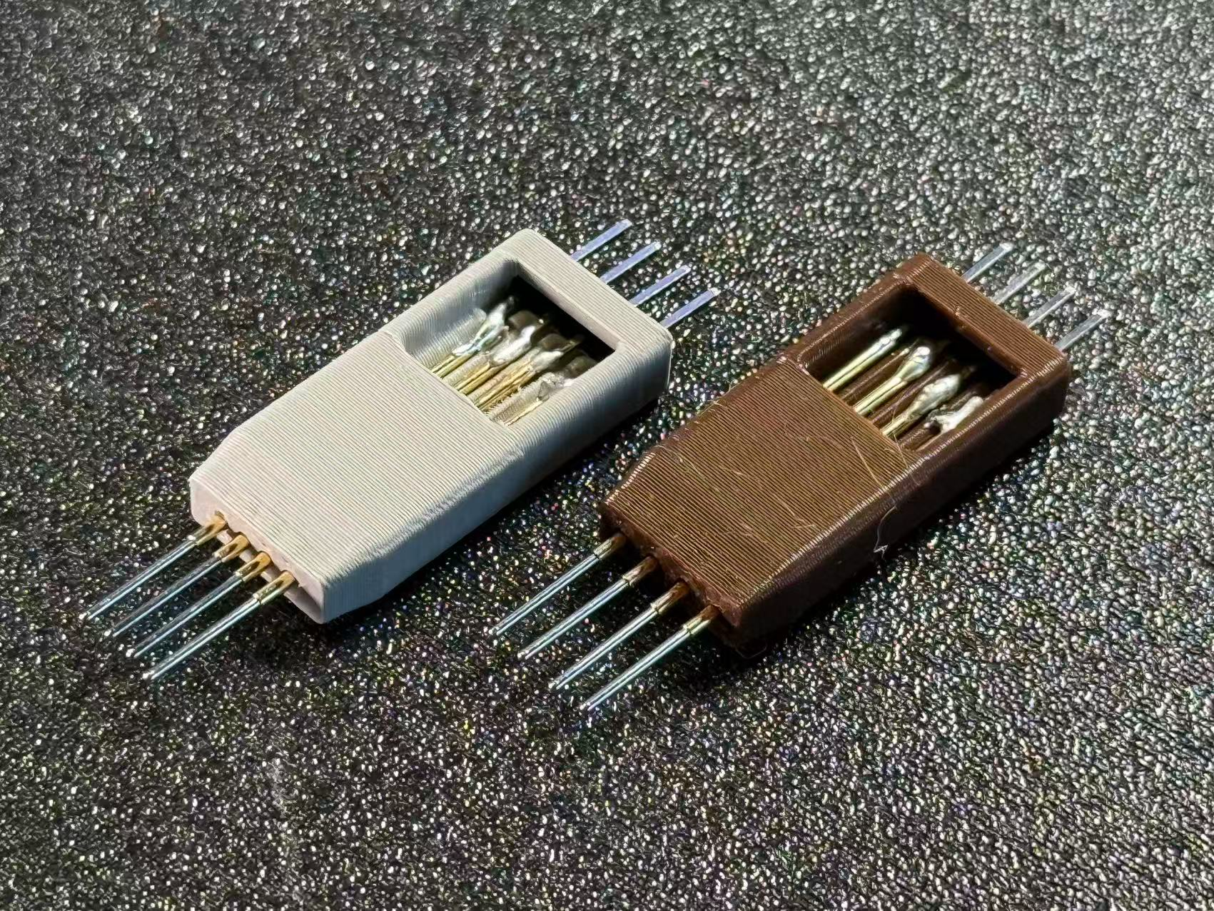 烧录弹簧顶针stm32单片机4pin 2.54和2.0间距