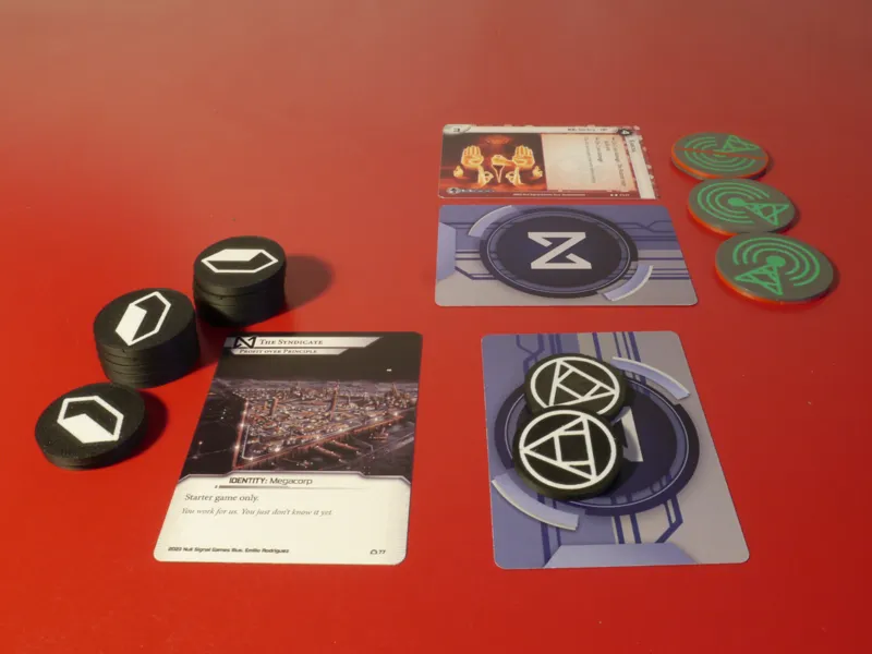 Android Netrunner Credit/Advancement Counter