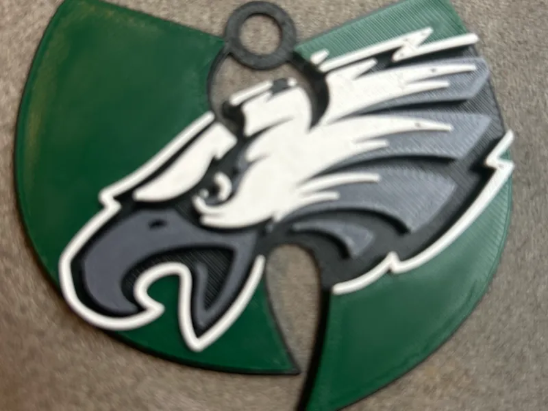 Philadelphia Eagles Wu Tang Clan sign and Pendant