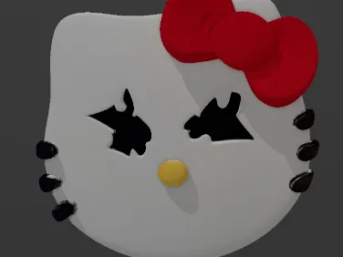 Hello Kitty Wall Hanging Mask