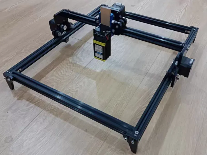 DIY2020型材GRBL激光雕刻切割机 Laser engraving machine
