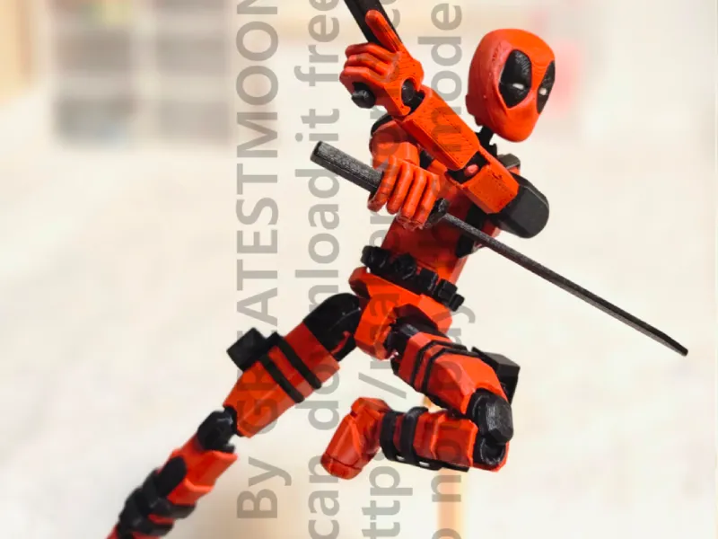 Proto 9 action figure Deadpool AMS not required