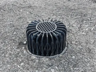 Laubfangkorb für Dachabfluss (100mm)