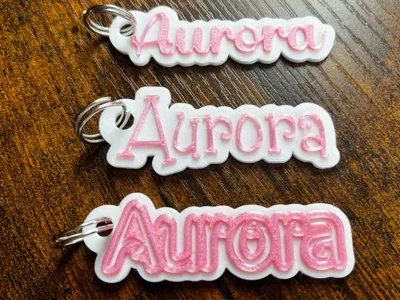 Aurora Keychain