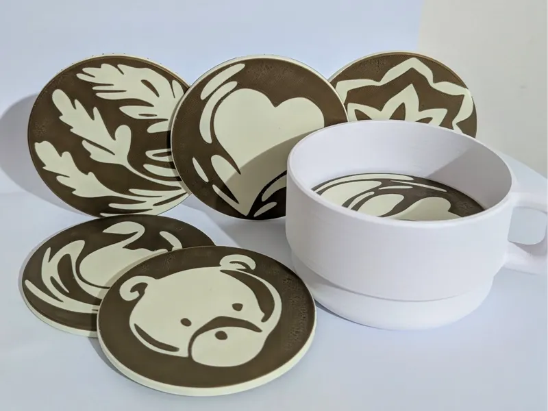 Custom Coffee Mug Coasters (With Instructions)