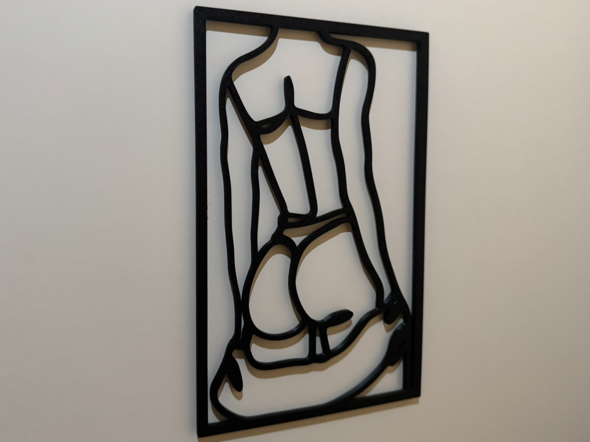 Minimalist Woman Line Art – Modern Wall Decor 3/3