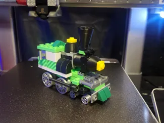150% Brick model Creator 3 in1 Train 4837 