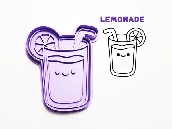 Emporte-pièce verre de limonade
