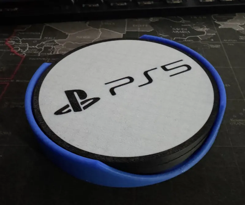 Coaster Holder (100mm x 3mm Coasters x 4)