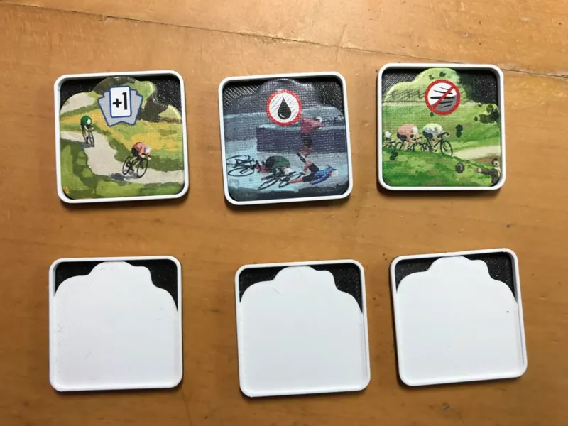 Flamme Rouge Meteo Weather Chits for clumsy people