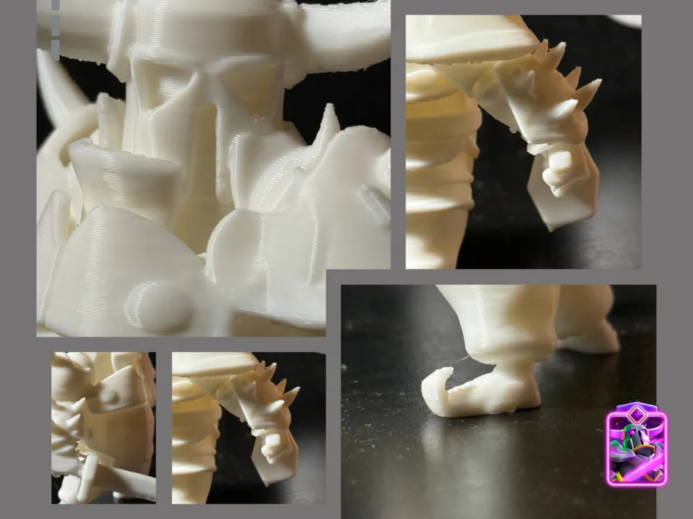 Clash Royale: P.E.K.K.A by FireDragon3D MakerWorld: Download Free 3D Models