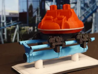 Mack Rides spinning coaster (Euro Mir) Europa Park