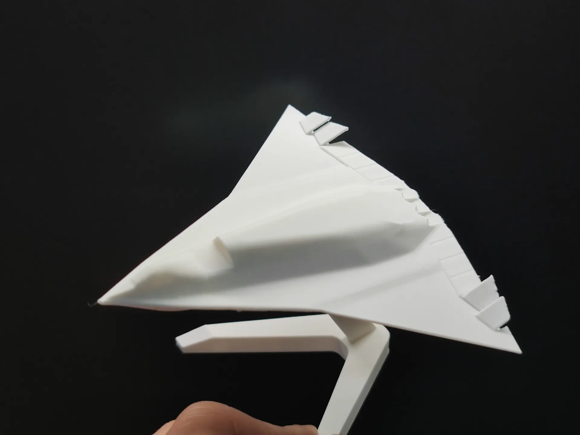 Miniatura 2 do modelo 3D 六代机 战斗机 飞机 快速打印 