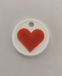 Heart 0.12mm layer, 2 walls, 15% infill