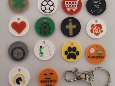 Universal Shopping Trolley Token Coin Collection