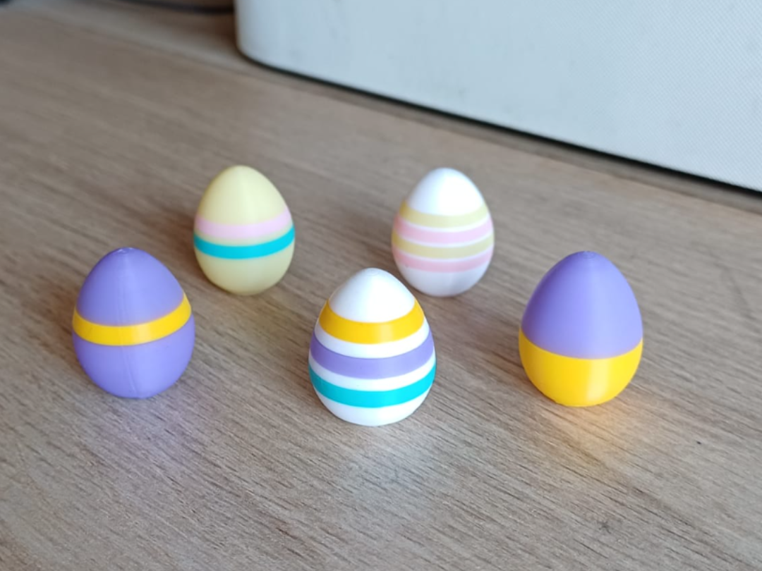 Mini Pastel Easter Eggs – Cute & Customizable