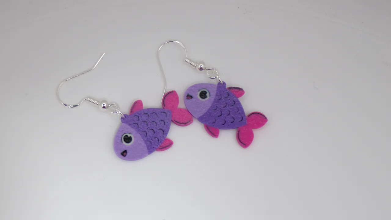 Flirty Fish Earrings view 3
