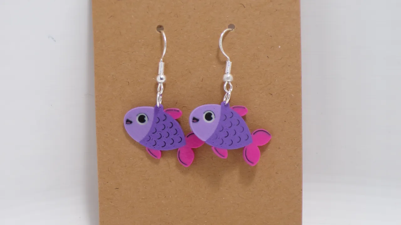 Flirty Fish Earrings view 4