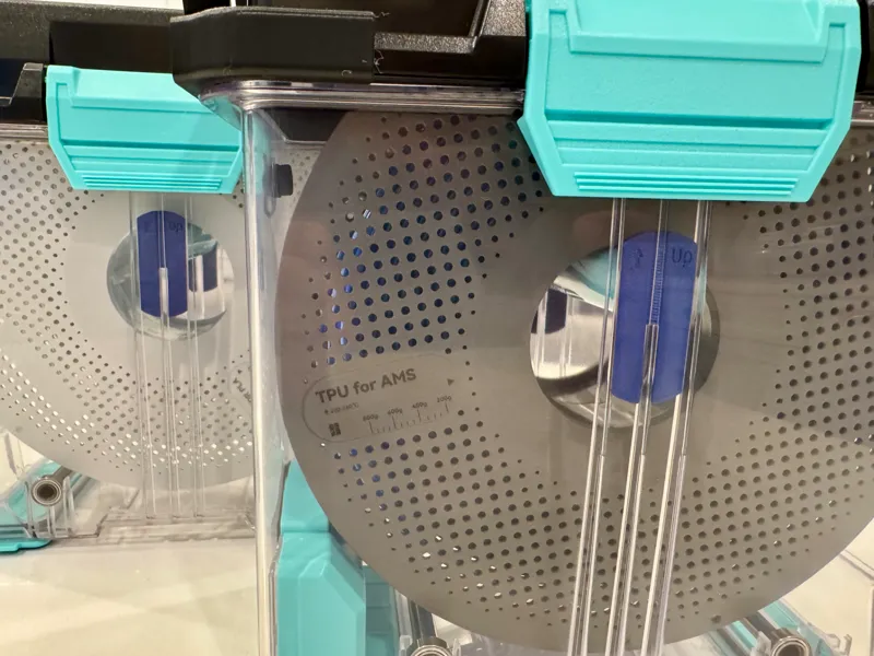 PolyDryer Box Spool Roller Mount
