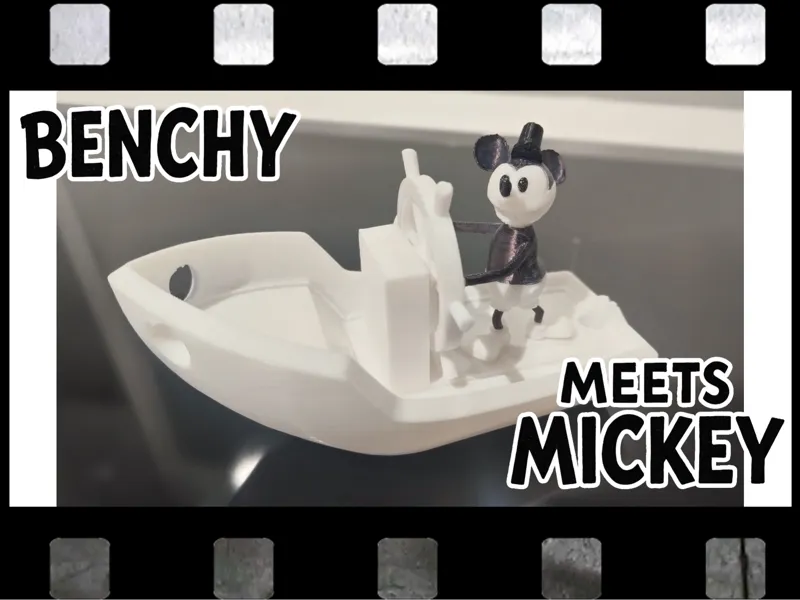 Benchy meets Mickey