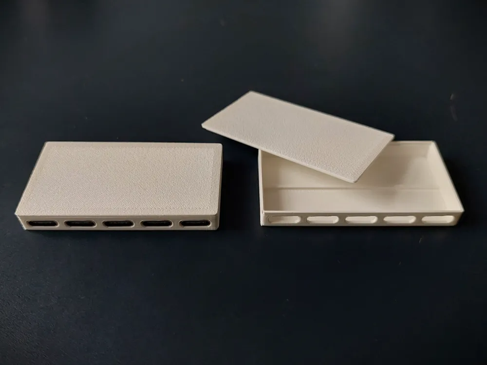 Simple HUB for 5x USB C - Free 3D Print Model - MakerWorld
