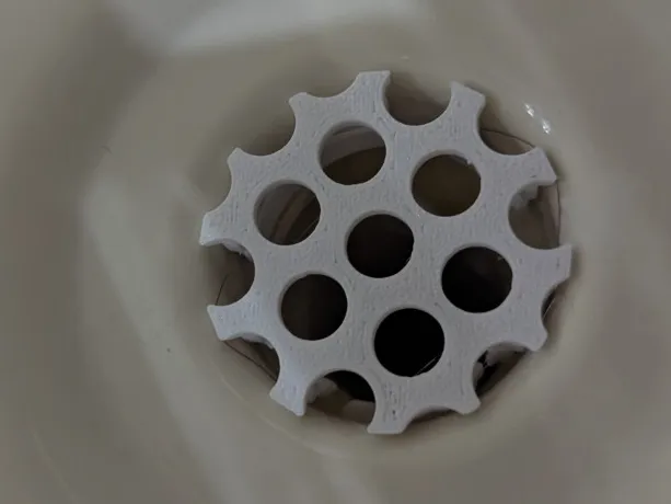 RV bathroom sink drain cover