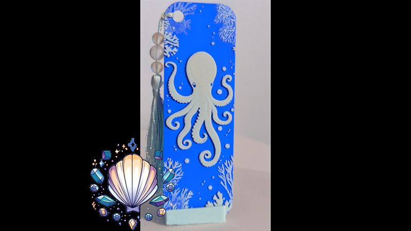 Octopus - 4 Color Bookmark