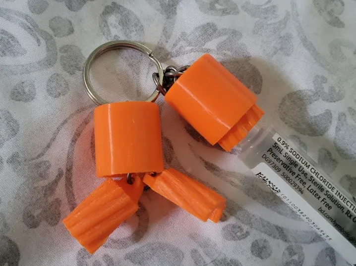 Syringe Clip with spirally