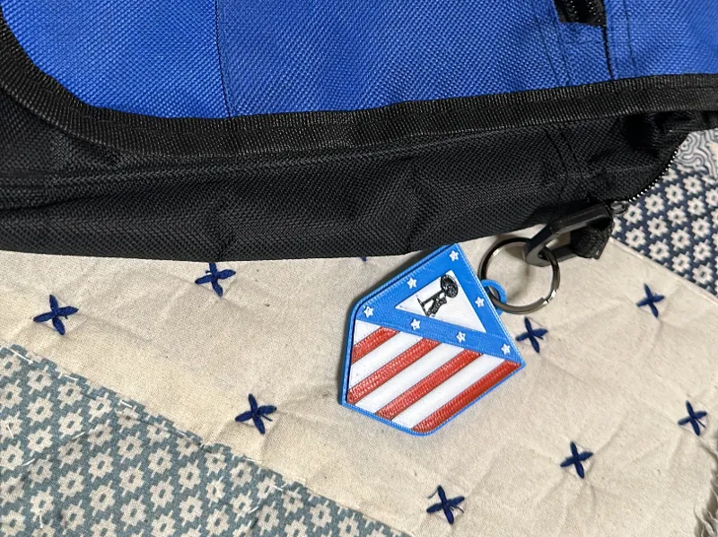 Llavero del club Atlético de Madrid