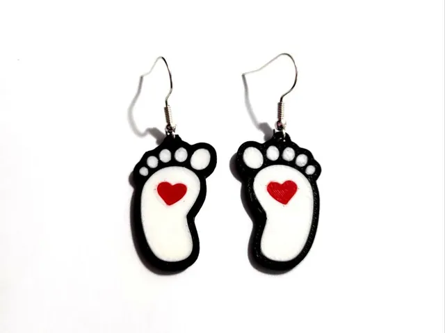 Little Steps of Love - Earrings