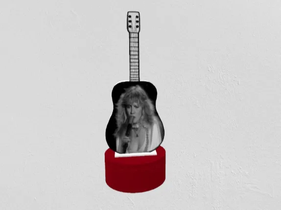 lithophanie guitare stevie nicks