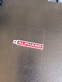 Alphard Keyring