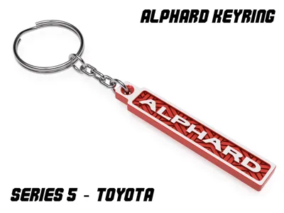 Alphard Keyring