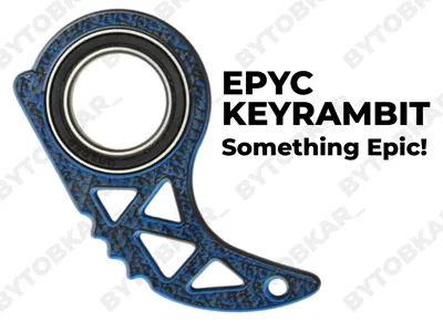 keyrambit 3d print model download - MakerWorld