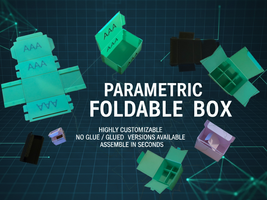 Parametric Foldable Box