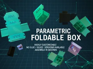 Parametric Foldable Box