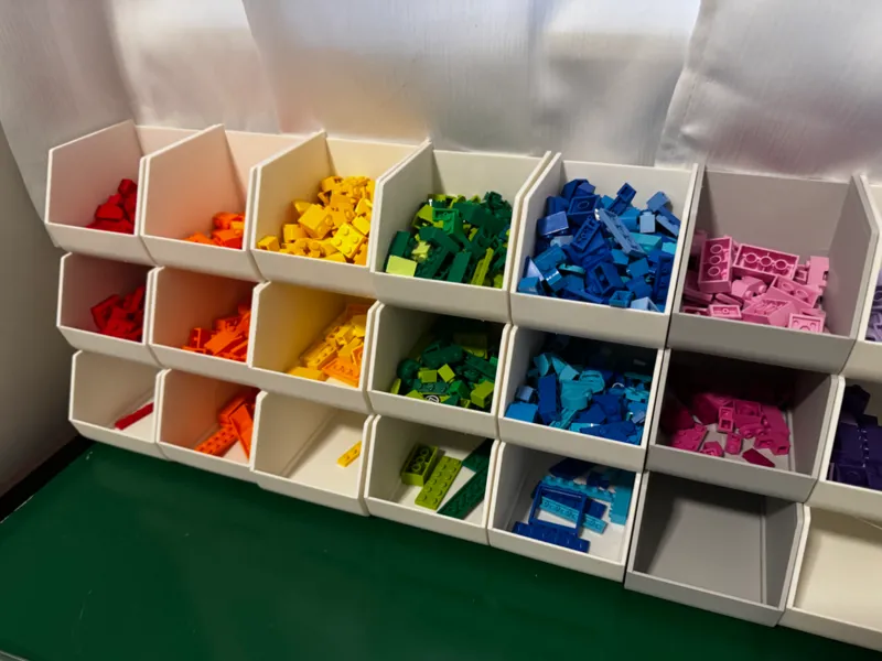 Building Brick Organizer bins 
