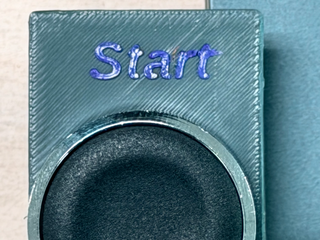 Push Button Label 22mm Parametric Customizable