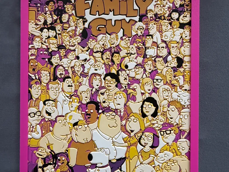 Family Guy Character Hueforge