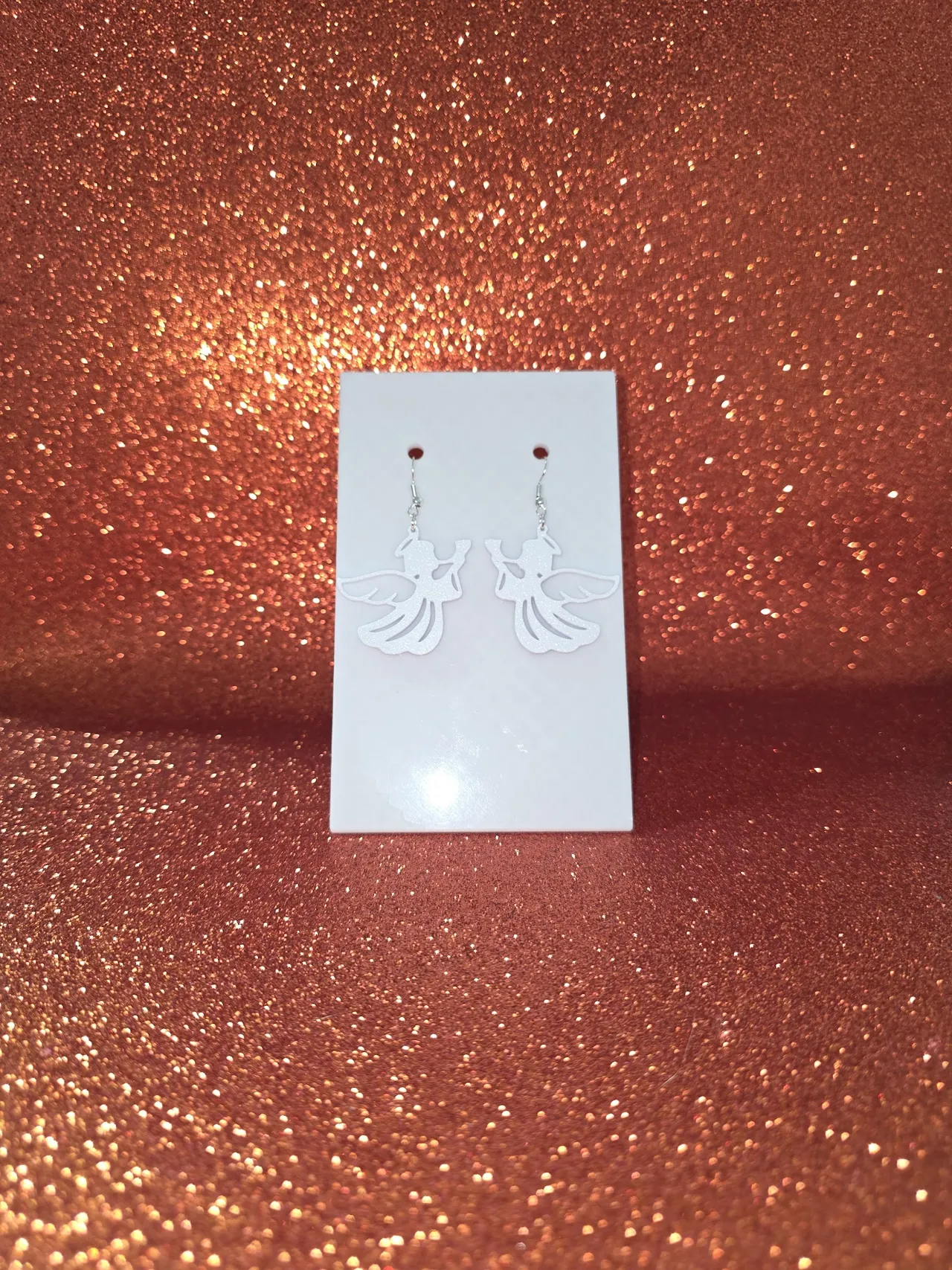 Christmas Angel v2 earrings view 2