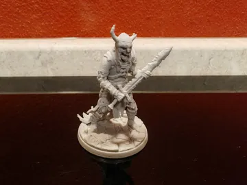 Escenografía en miniatura: Barrow Wight - Cursed Crypt Guardian Jagged Blade — vista de referencia 3