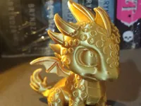 Bébé dragon doré Andarna (Fourth Wing) — photo 1