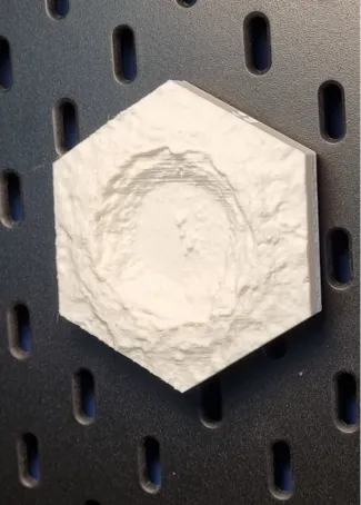 CopernicusCrater Fridge magnet