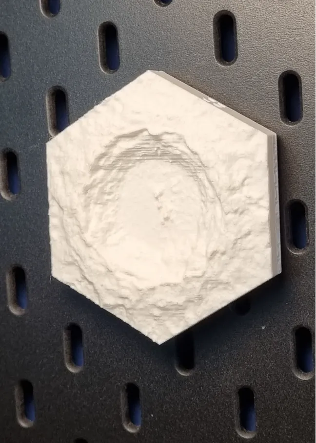CopernicusCrater Fridge magnet