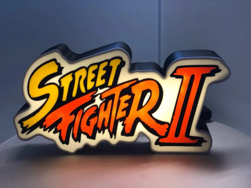 Street Fighter 2 Lightbox