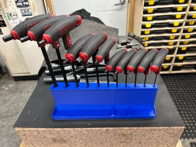 Harbor Freight SAE Hex Wrench Organizer
