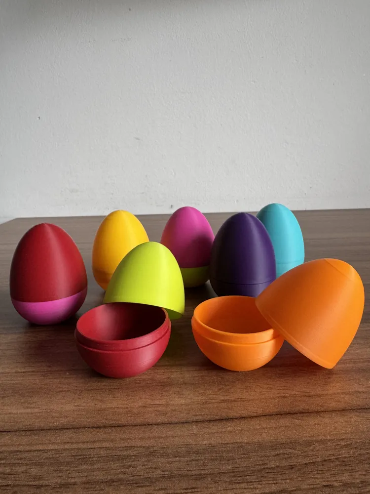Easter Egg V2 Tighter Fit & Less Filament - Free 3D Print Model ...